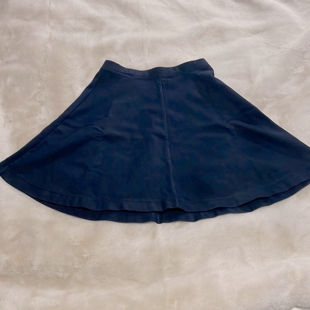 Above knee A-line skirt